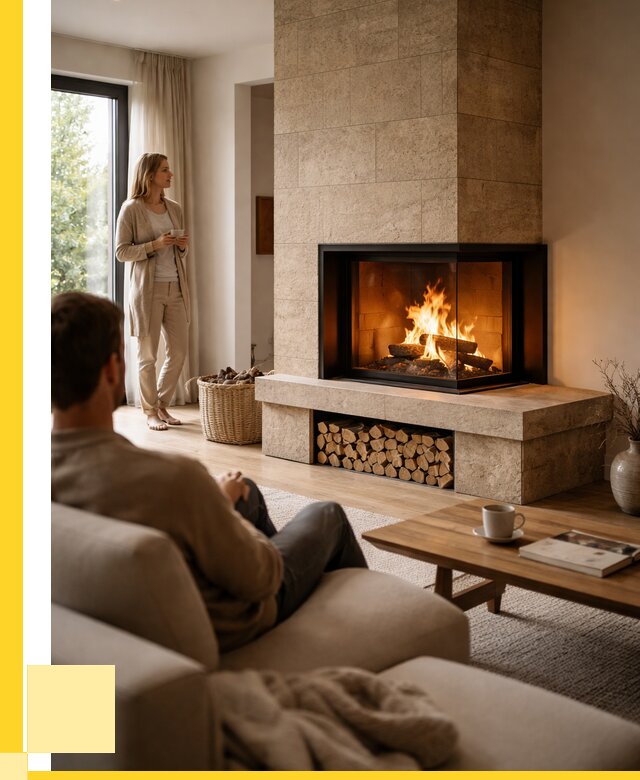 Угловые камины из кирпича установка в Борисоглебске от 156060 р. ЭриданБрс