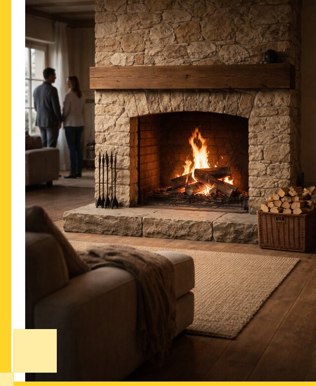 Открытые камины под ключ в Борисоглебске от 156060 р. ЭриданБрс