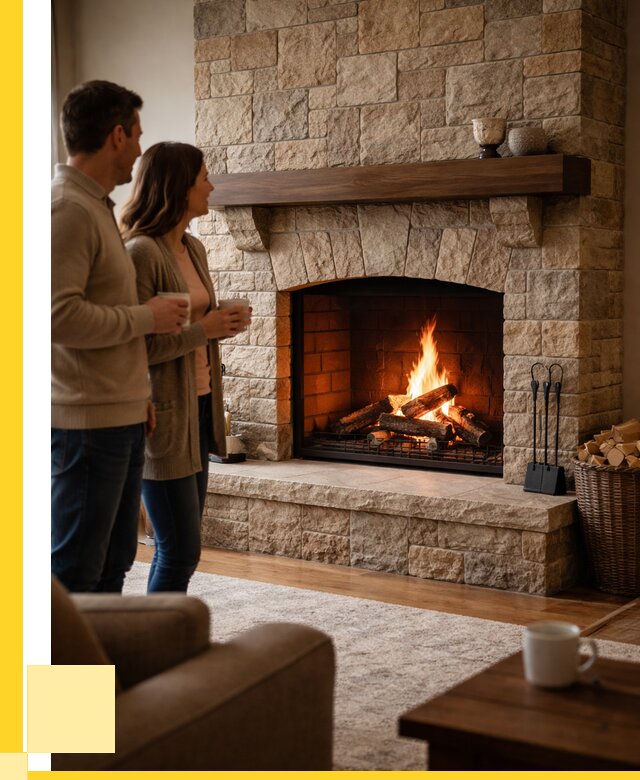 Каменные камины на заказ в Борисоглебске от 187272 р. | ЭриданБрс