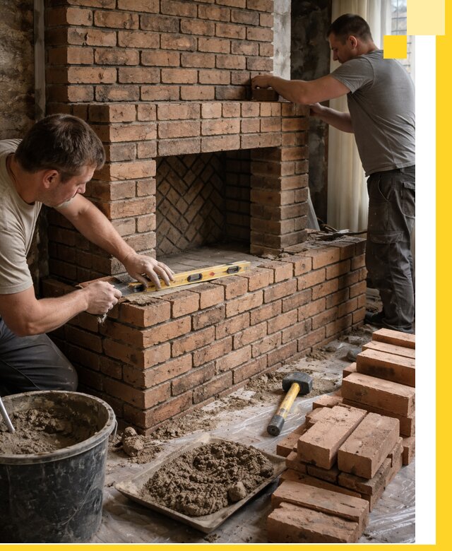 Изготовление и установка кирпичных каминов в Борисоглебске