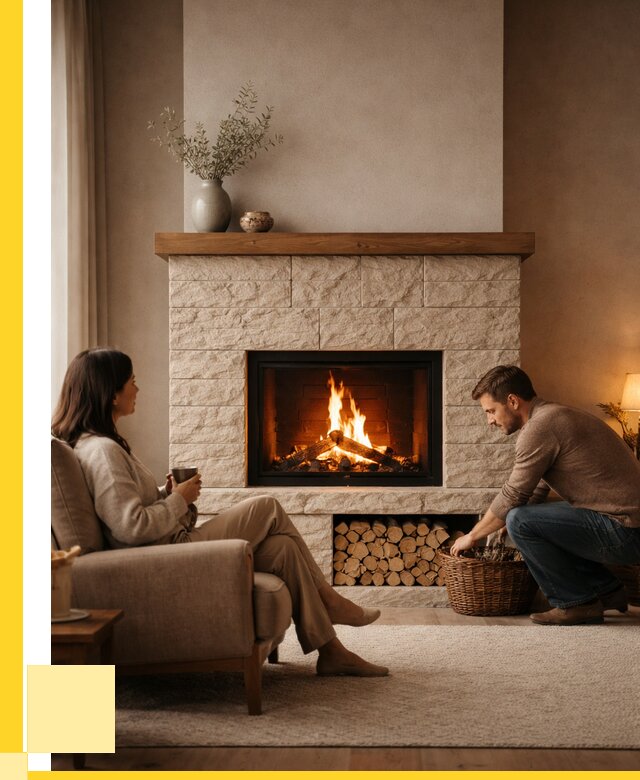 Камины для дома в Борисоглебске под ключ от 156060 р. | ЭриданБрс