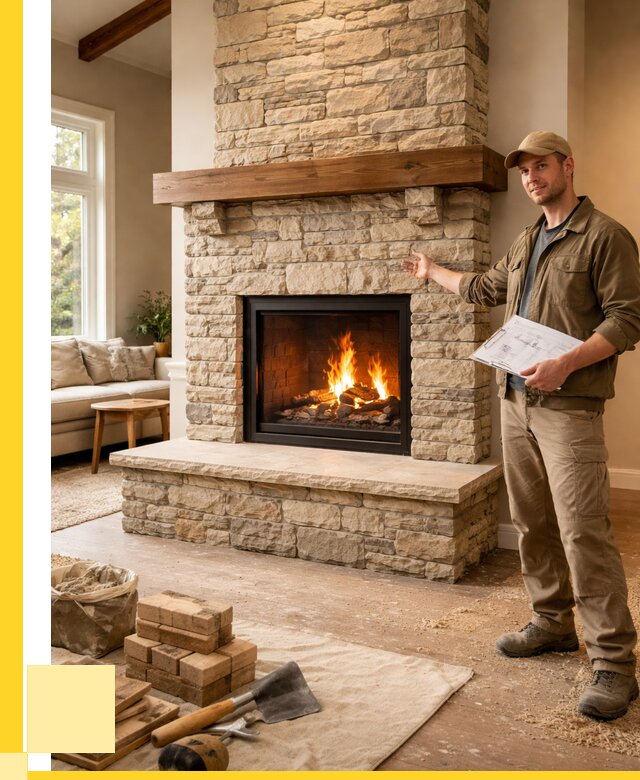 Камины под ключ в Борисоглебске от 187272 р. | ЭриданБрс — установка