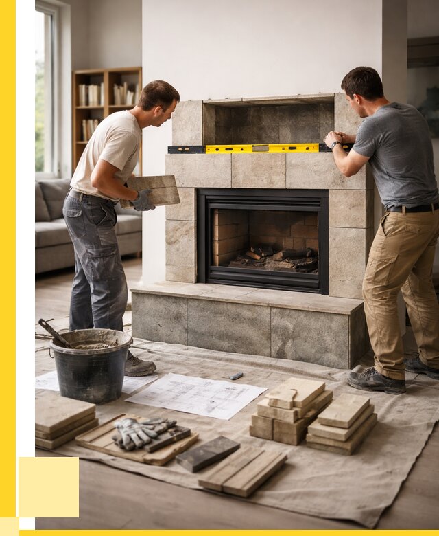 Монтаж каминов и установка в Борисоглебске от 46818 р. | ЭриданБрс