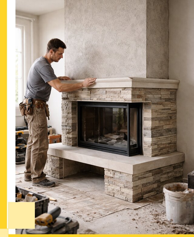 Изготовление каминов под ключ в Борисоглебске от 156060 р. | ЭриданБрс