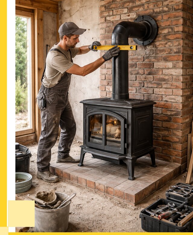 Монтаж печей установка банной печи в Борисоглебске от 15606 р. | ЭриданБрс