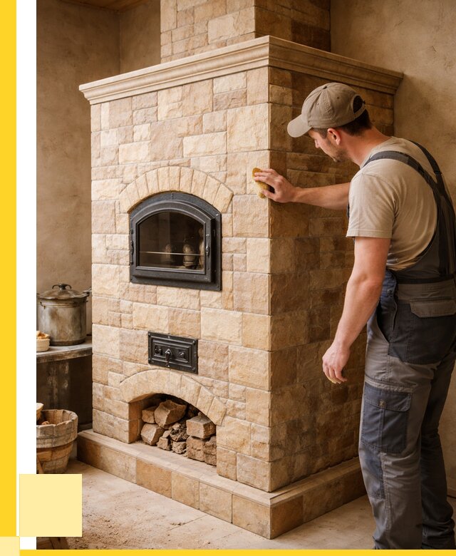 Облицовка печей в Борисоглебске от 4682 р. под ключ | ЭриданБрс