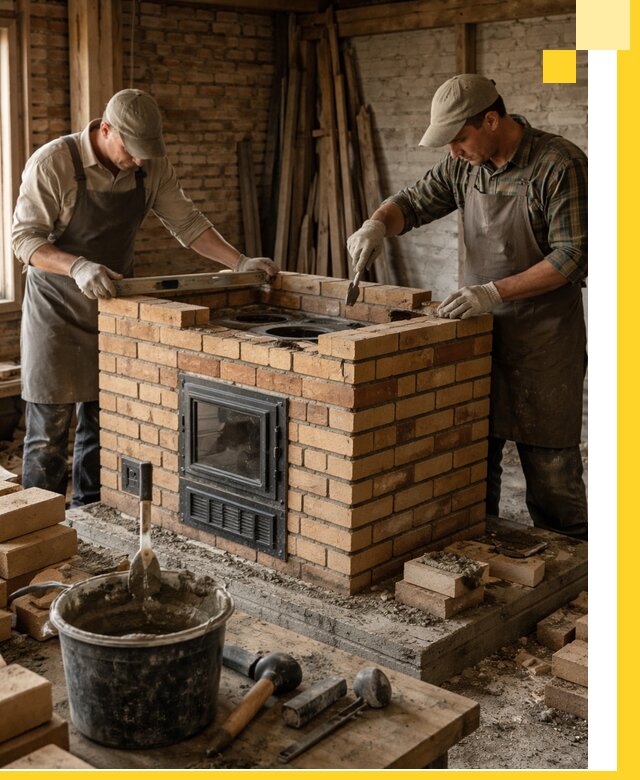 Изготовление и установка варочных печей под ключ в Борисоглебске