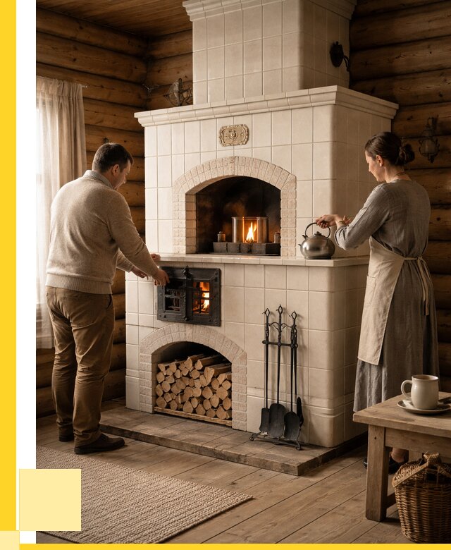 Русские печи в Борисоглебске: установка от 156060 р. ЭриданБрс