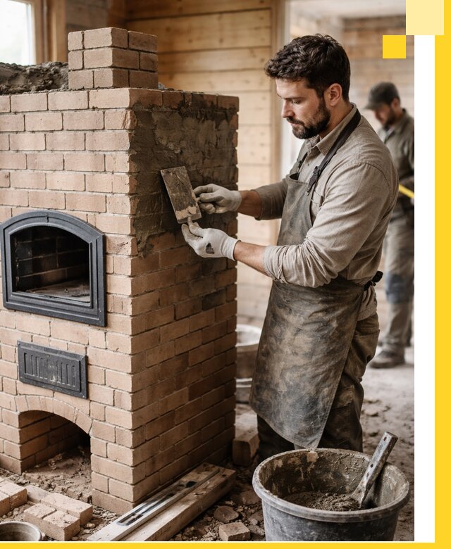 Изготовление и установка печей-шведок под ключ в Борисоглебске