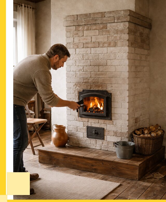 Печь голландка из кирпича в Борисоглебске от 88434 р. | ЭриданБрс