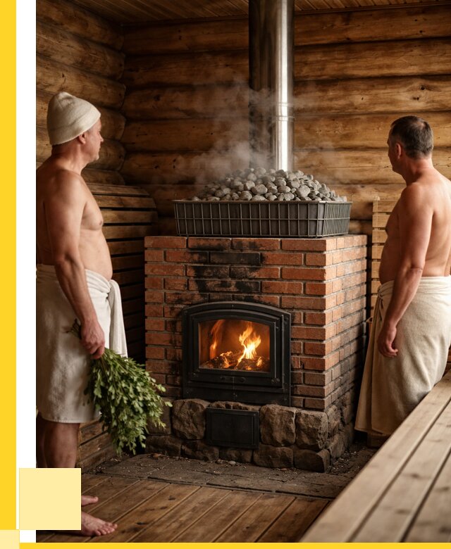 Печи для парной в Борисоглебске под ключ от 67626 р. - ЭриданБрс