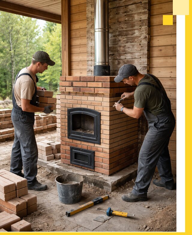 Производство и установка дачных печей под ключ в Борисоглебске