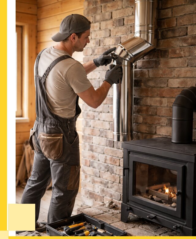 Монтаж дымоходов для печей в Борисоглебске от 7803 р. | ЭриданБрс