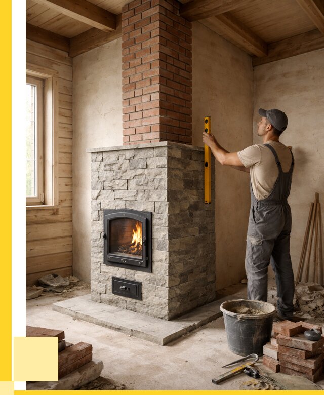 Печи и дымоходы под ключ в Борисоглебске от 46818 р., ЭриданБрс