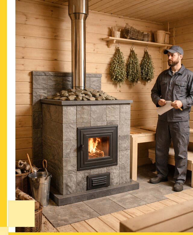 Печи для бани под ключ в Борисоглебске от 124848 р. | ЭриданБрс