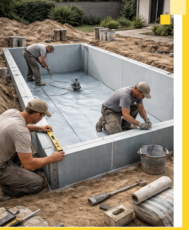 Профессиональный монтаж бассейнов под ключ в Борисоглебске с гарантией