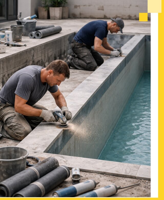 Профессиональный ремонт бассейнов под ключ в Борисоглебске