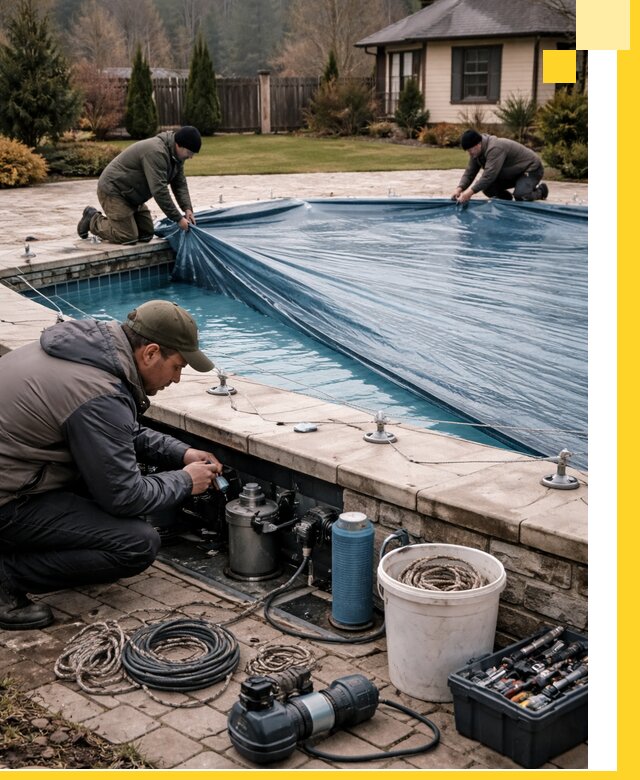 Консервация бассейнов в Борисоглебске: подготовка к длительному хранению