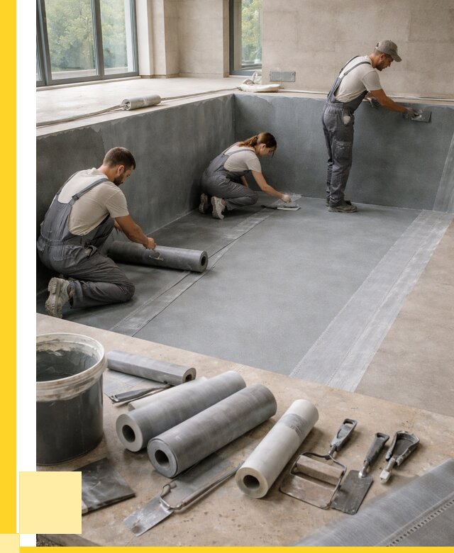 Гидроизоляция бассейнов в Борисоглебске от 2081 р., ЭриданБрс