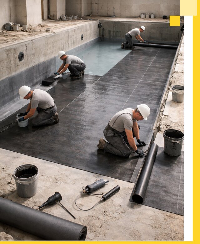 Профессиональная гидроизоляция бассейнов и чаш в Борисоглебске под ключ