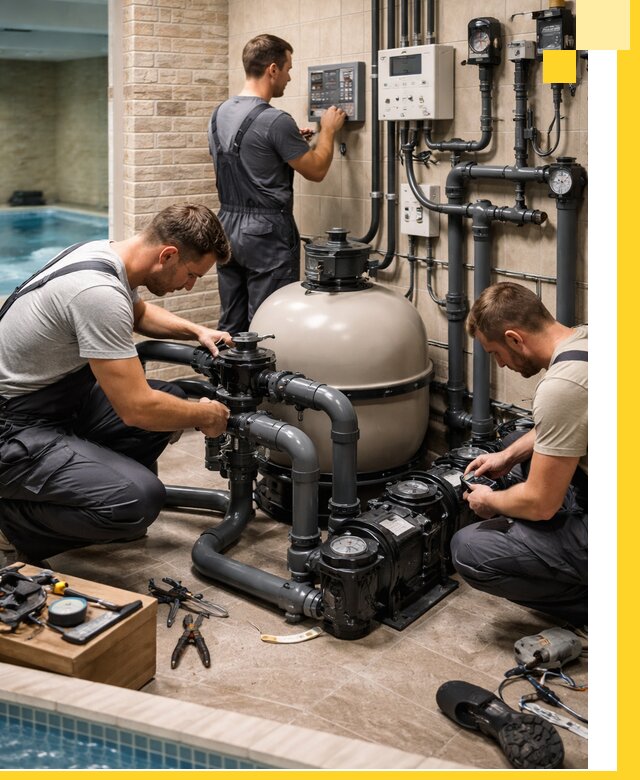 Комплексное оборудование для бассейнов под ключ в Борисоглебске