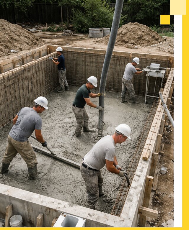 Строительство бетонных бассейнов под ключ в Борисоглебске