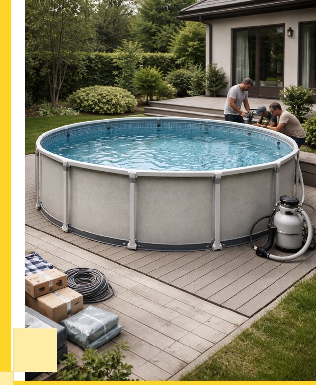 Купить каркасные бассейны в Борисоглебске от 46818 р. | ЭриданБрс