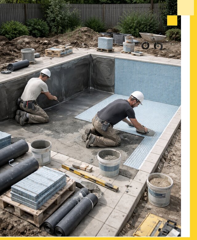 Проектирование и строительство стационарных бассейнов в Борисоглебске