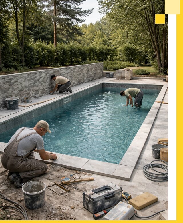 Проектирование и строительство частных бассейнов в Борисоглебске