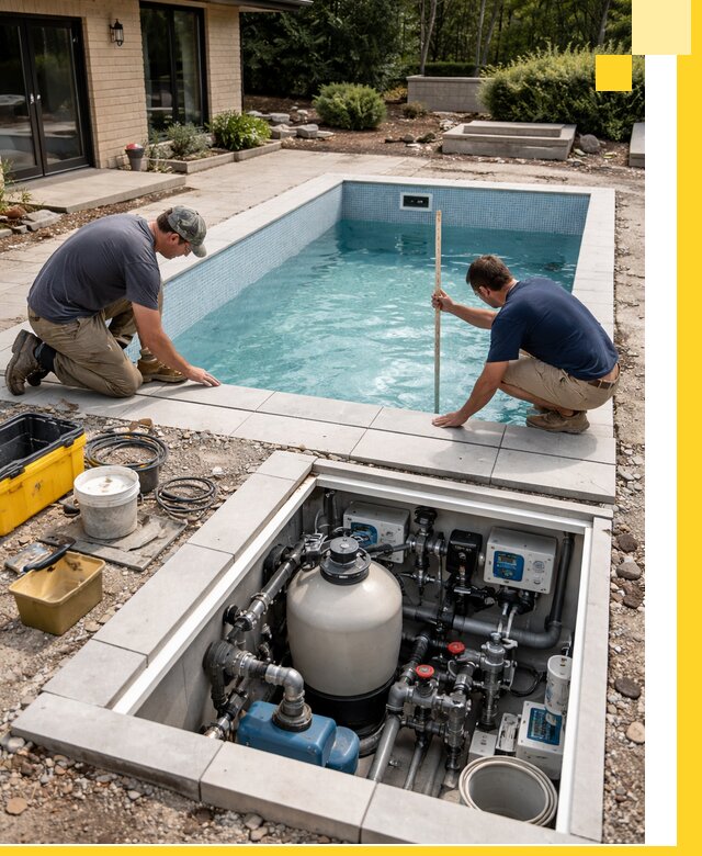 Строительство качественных домашних бассейнов под ключ в Борисоглебске