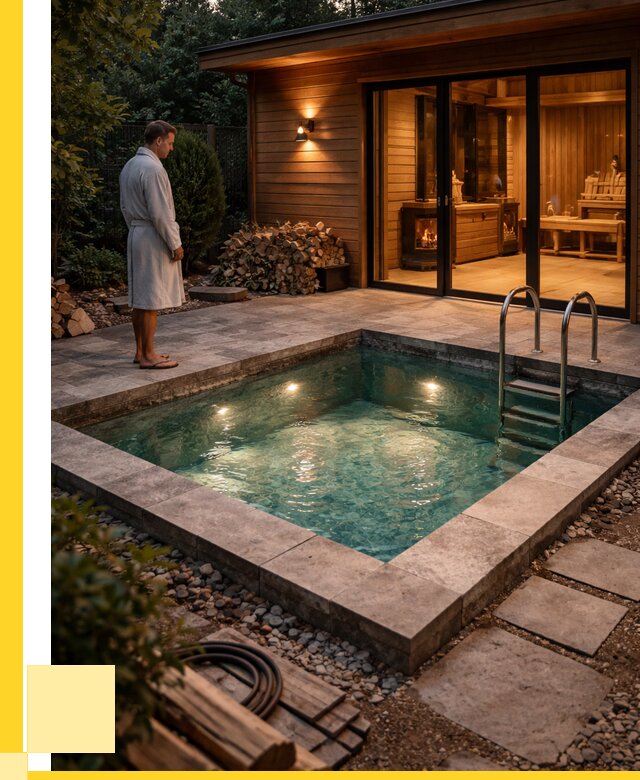 Бани с бассейном под ключ в Борисоглебске от 98838 р. | ЭриданБрс