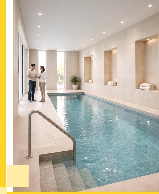 Бассейны в помещении под ключ в Борисоглебске от 1560600 р. | ЭриданБрс