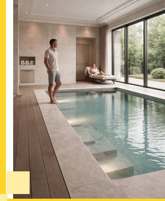 Бассейны в коттедже под ключ в Борисоглебске от 1248480 р. | ЭриданБрс