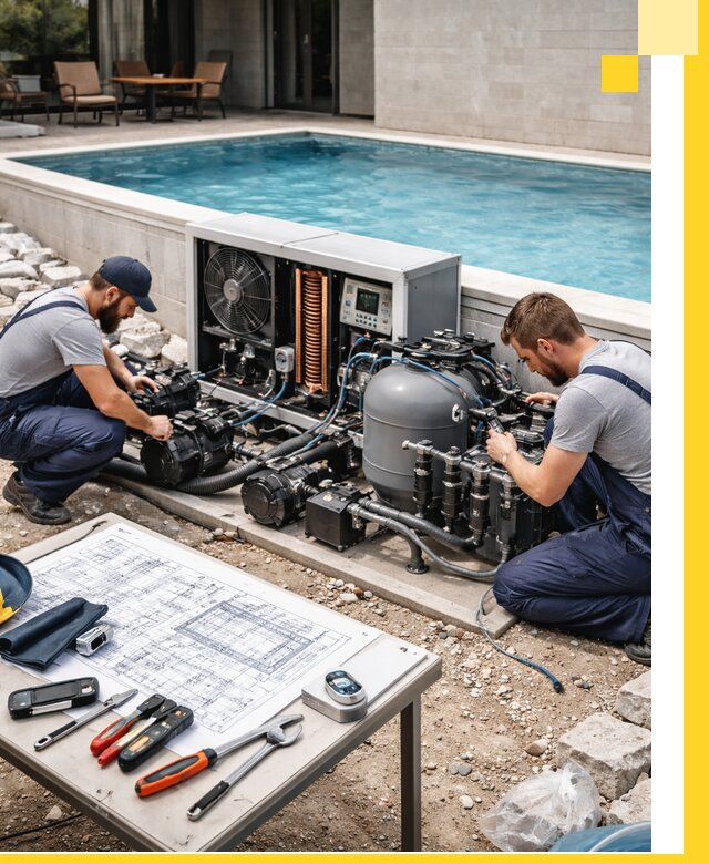 Проектирование и монтаж бассейнов с подогревом в Борисоглебске