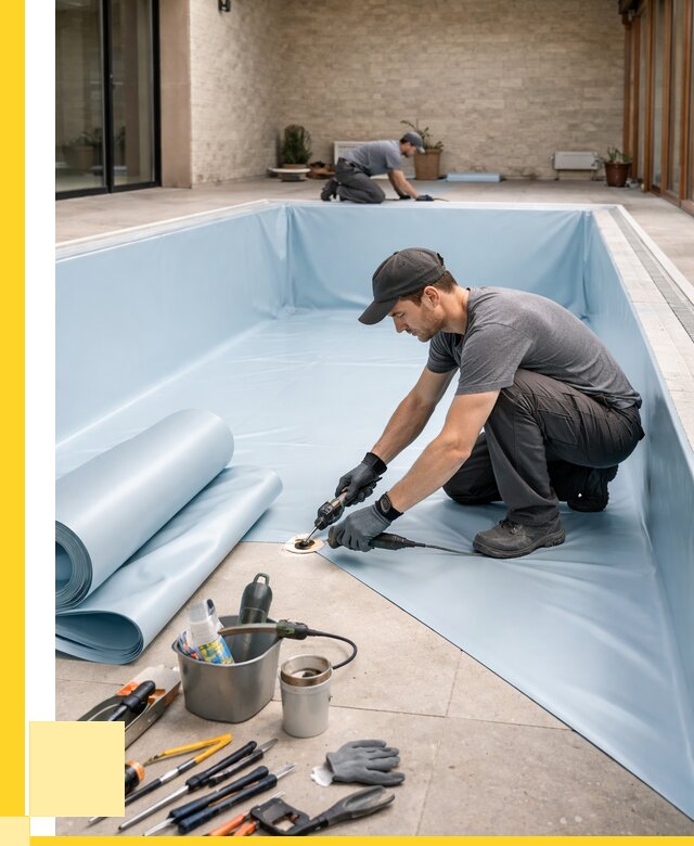 Пленка ПВХ для бассейнов в Борисоглебске от 2601 р. | ЭриданБрс