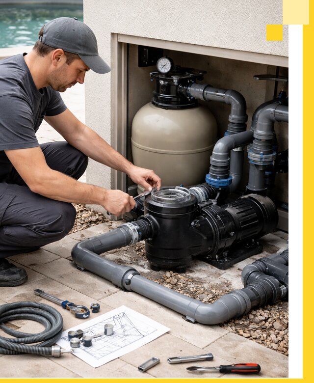 Поставка, монтаж и сервис насосов для бассейнов в Борисоглебске