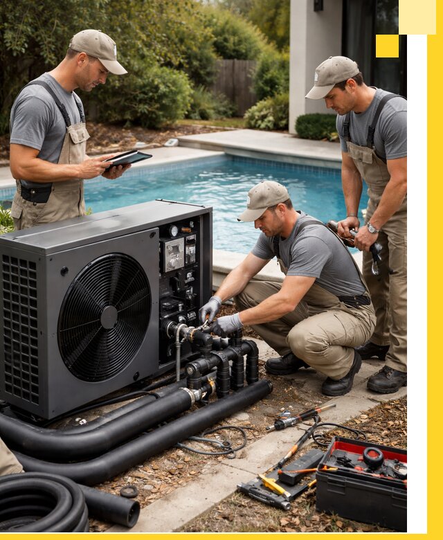 Проектирование и установка тепловых насосов для бассейнов в Борисоглебске