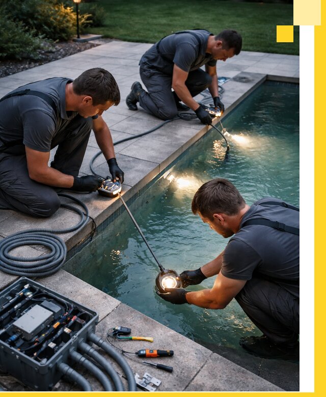 Профессиональное освещение бассейнов в Борисоглебске: дизайн и монтаж