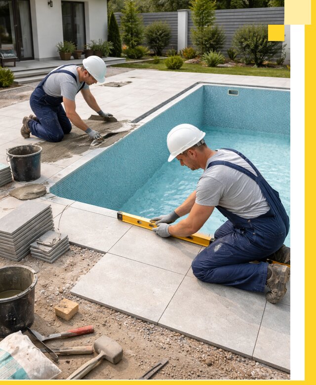 Строительство и монтаж плавательных бассейнов под ключ в Борисоглебске