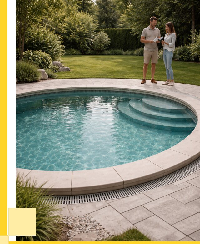 Круглые каркасные бассейны купить в Борисоглебске от 260100 р. | ЭриданБрс