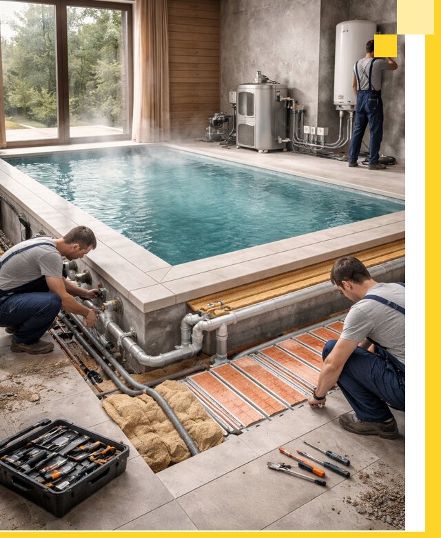 Проектирование и строительство тёплых бассейнов в Борисоглебске