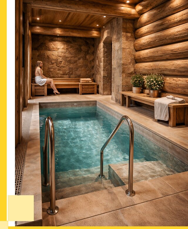 Аренда бани с бассейном в Борисоглебске от 1560600 р. | ЭриданБрс