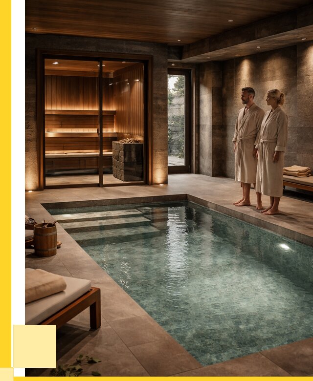 Сауна с большим бассейном в Борисоглебске от 1248480 р. ЭриданБрс