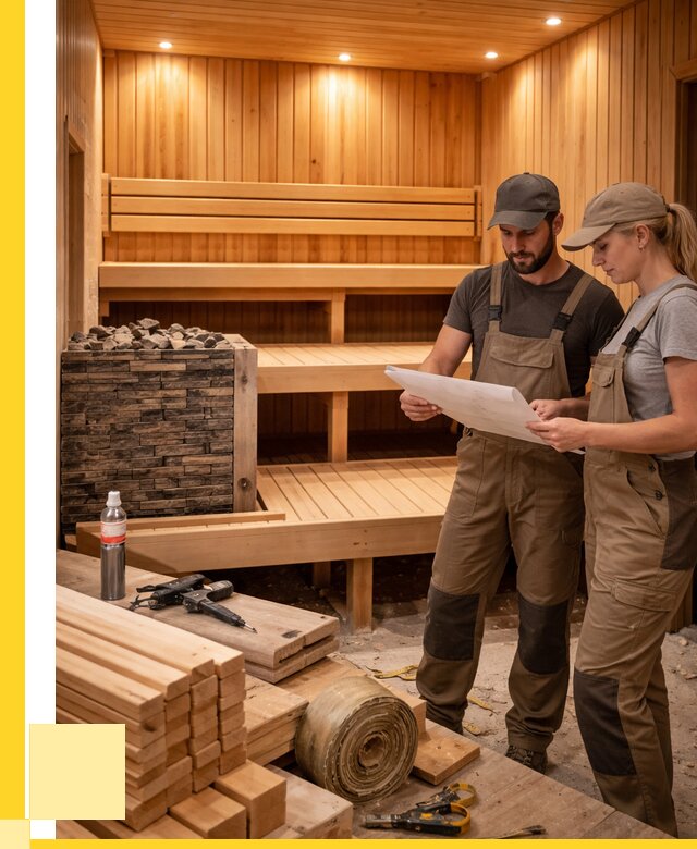 Строительство саун в Борисоглебске под ключ от 260100 р., ЭриданБрс