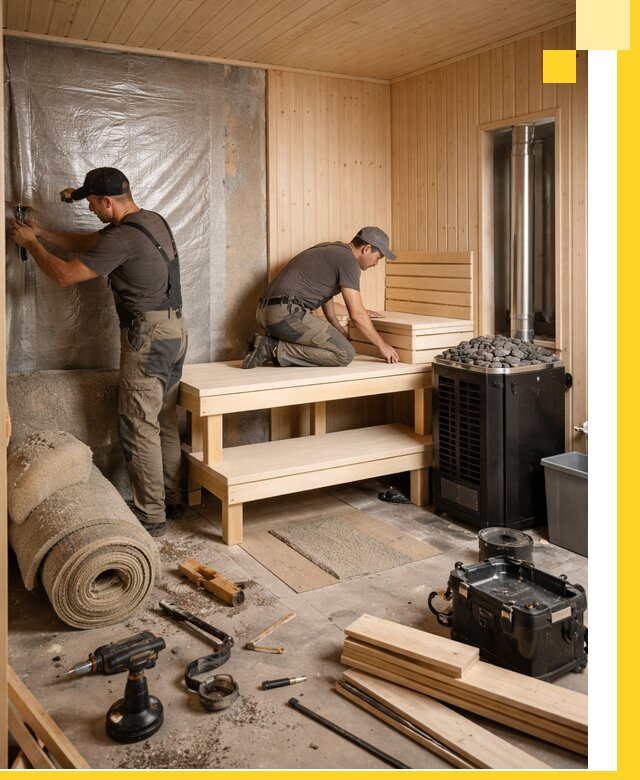 Проекты саун под ключ в Борисоглебске дизайн и строительство