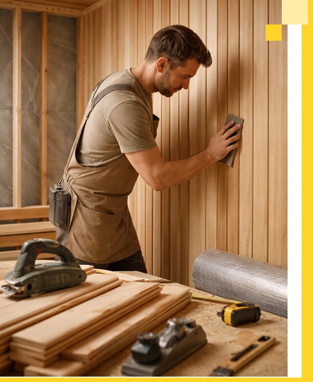 Профессиональная отделка саун и парных под ключ в Борисоглебске