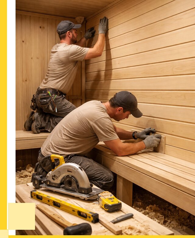 Обшивка саун вагонкой в Борисоглебске от 2601 р. | ЭриданБрс