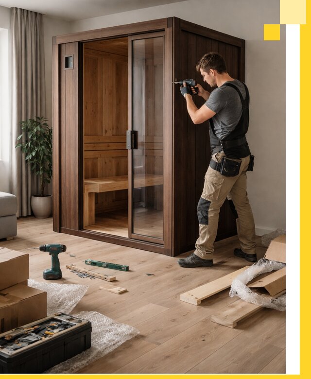 Установка и производство мини саун под ключ в Борисоглебске