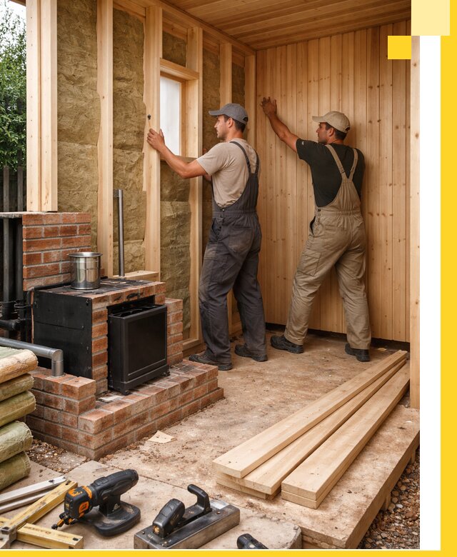 Строительство и установка дачных саун под ключ в Борисоглебске