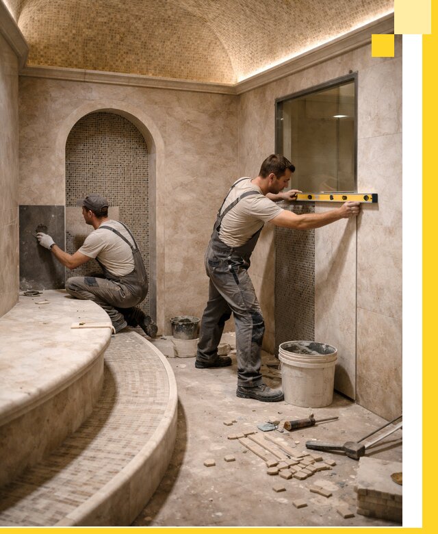 Проектирование и строительство саун с хамамом под ключ в Борисоглебске